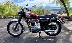 Rigorously Restored 1969 Triumph Bonneville T120R Will Surely Tickle Your Fancy