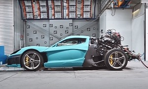 Rimac Crash Tests Its 2$ Million Concept Two Electric Hypercar