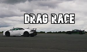 Rimac Nevera Drag Races 1,800-HP Lamborghini Huracan, All Bets Are Off