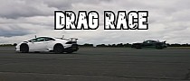 Rimac Nevera Drag Races 1,800-HP Lamborghini Huracan, All Bets Are Off