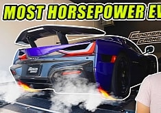 Rimac Nevera Pulls Four-Tire Burnout on Specially-Prepped Dyno, Doesn't Even Go Flat-Out