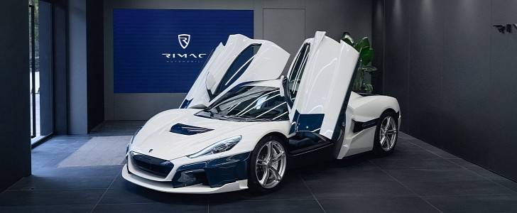 Rimac Concept Two Showroom in China