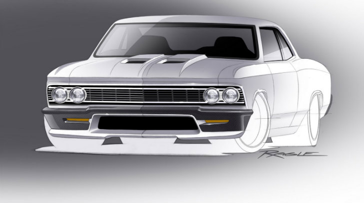 Ringbrothers Recoil Chevrolet Chevelle for SEMA