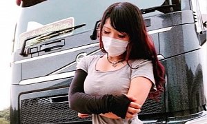 Rino Sasaki is 21, Popular, And Japan’s Most Beautiful Truck Driver