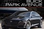 Ritzy Buick Park Avenue CGI Revival Sees Fourth-Gen Take After a Dandy Caddy