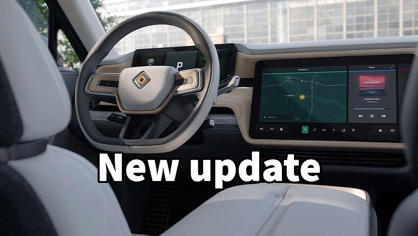 New Rivian update improves route planning