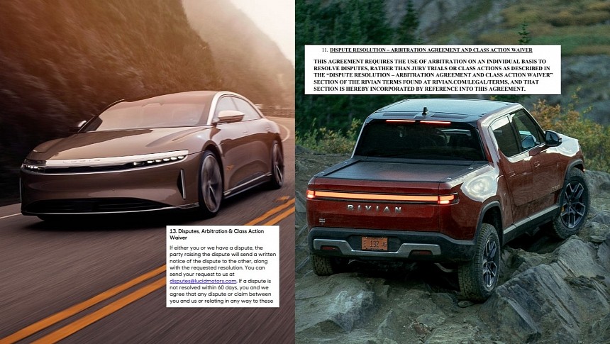 Lucid and Rivian are following Tesla even in its most controversial practices