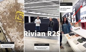 Rivian CEO RJ Scaringe Offers First Look at the Upcoming R2S SUV
