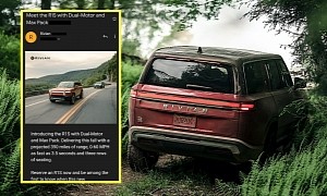 Rivian Confirms That R1S With Dual-Motor and Max Pack Deliveries Start This Fall