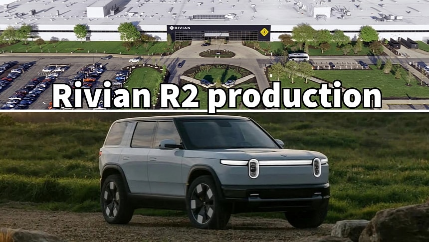 Rivian R2 production capacity at Normal factory will top at 155,000 units per year