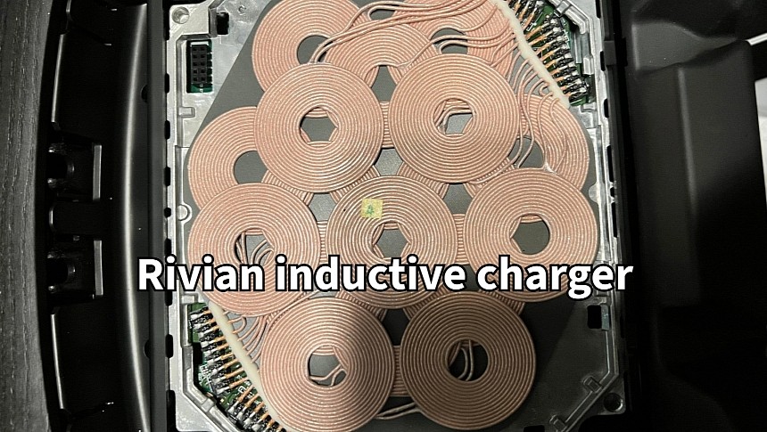 Rivian inductive charging pad doesn't work