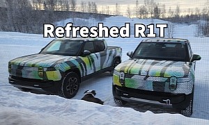 Rivian Is Testing Camouflaged R1T and R1S in Alaska, Hinting at R1 Refresh Coming Soon