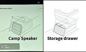 Rivian Mentions New Storage Drawer in Its Owner's Manuals, Is the Camp Speaker Doomed?