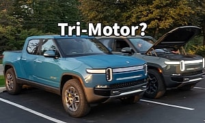 Rivian R1 VIN Database Update Hints at Upcoming Tri-Motor Variants of the R1T and R1S