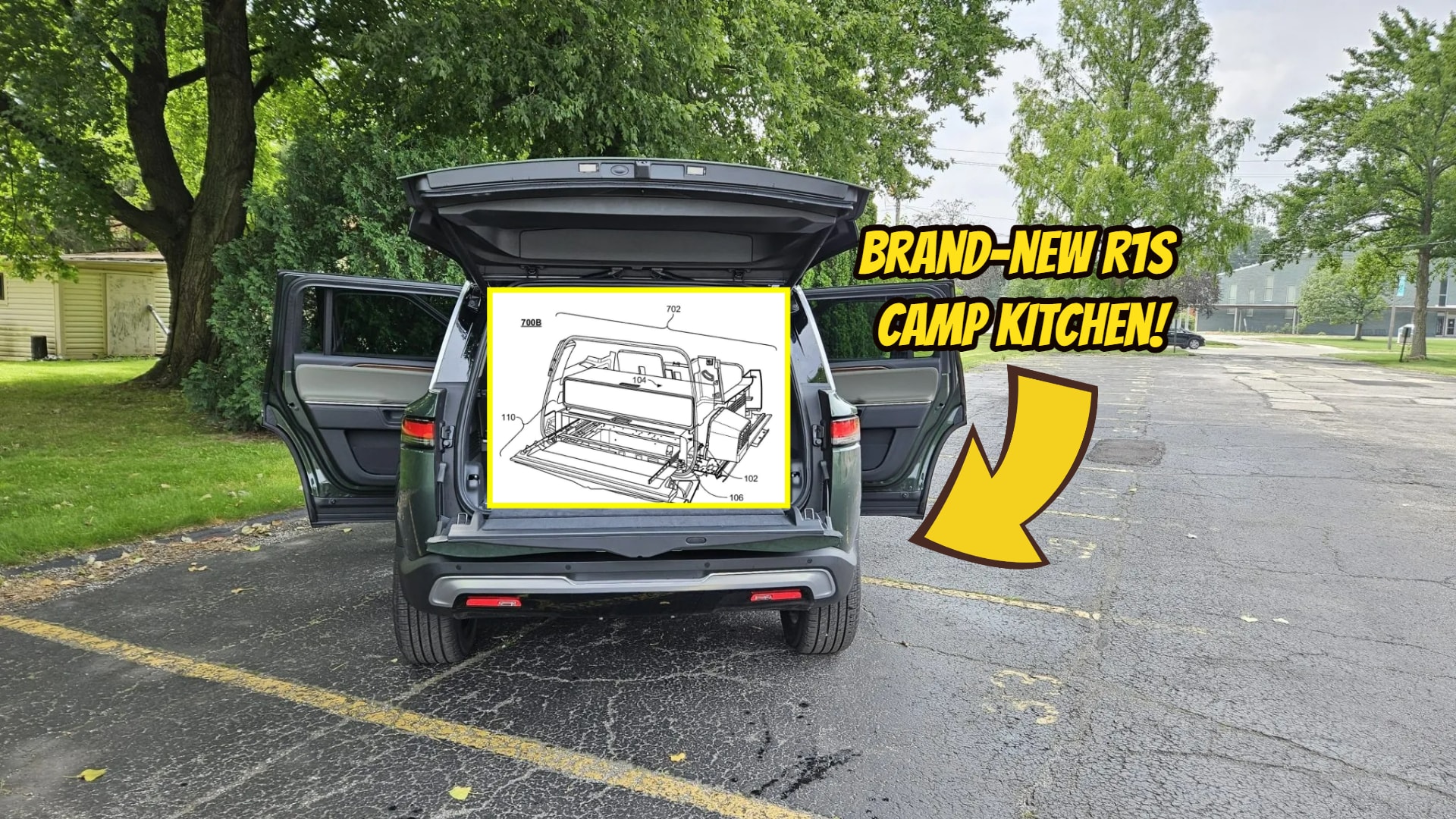 Rivian R1S Camp Kitchen Trademark Filed With the USPTO, Might Not Seat  Seven Anymore - autoevolution