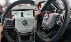 Rivian R1S Owner Terrified To See the Steering Wheel Coming Loose, All Within Spec?