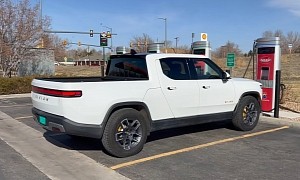 Rivian R1T Aces the 70-Mph Highway Range Test, Despite Driving on All-Terrain Tires