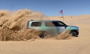 Rivian R1T and R1S Will Get a New Sand Mode and Other Features in a Future Update