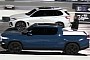 Rivian R1T Electric Pickup Goes Drag Racing in Las Vegas, Meets Two Unlikely Rivals