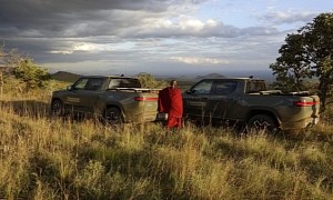 Rivian R1T Electric Trucks Have Been Deployed to Africa to Help Preserve the Ecosystems