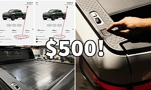 Rivian R1T Powered Tonneau Cover Drama Comes to an End, You Can Order One for $500