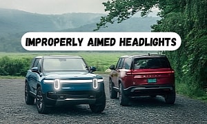 Rivian Recalls R1S, R1T, and EDV for Improperly Aimed Headlights