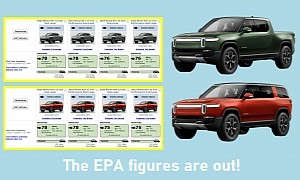 Rivian's Dual-Motor and Large Pack R1T and R1S Get Official EPA Numbers: Check Them Here