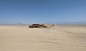 Rivian Software Update Introduces "Soft Sand" Drive Mode to R1T and R1S
