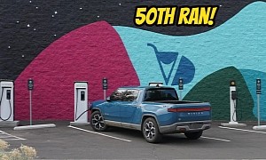 Rivian Turns On Its 50th DC Fast-Charging Station