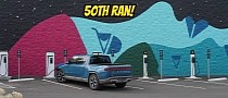 Rivian Turns On Its 50th DC Fast-Charging Station