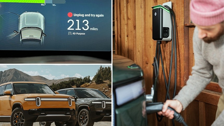 Rivian will replace faulty AC onboard chargers