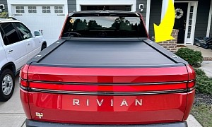 Rivian Will Retrofit the Redesigned Powered Tonneau Cover Only on Some R1Ts