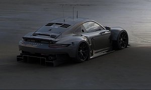 Road Legal 2017 Porsche 911 RSR Rendered as Mid-Engined Special We'll Never Get