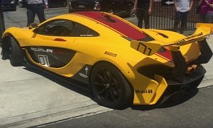 Road-Legal Mclaren P1 GTR Has Ridiculous Parking Issues in Los Angeles