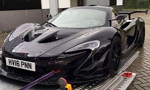 Road-Legal McLaren P1 GTR Spotted in the UK, Idling Soundtrack Is Surreal