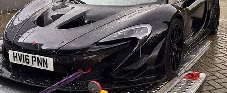 Road-Legal McLaren P1 GTR Spotted in the UK