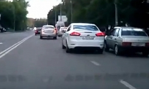 Road Rage Strikes Again in Russia