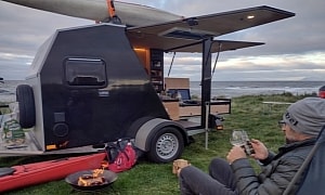 ROAM Explorer Travel Trailer Is a Compact yet Complete Base Camp for Couples and Families