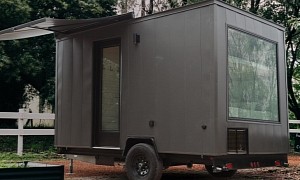Roam Is a Tiny Room on Wheels Designed to Offer Everything Needed for Off-Grid Adventures