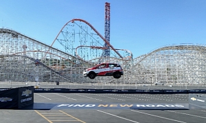 Rob Dyrdek Sets World Record for Reverse Ramp Jump in Chevrolet Sonic