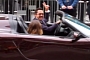 Robert Downey Jr at Avengers Premiere in Acura NSX Roadster