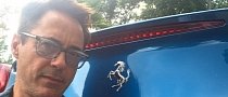 Robert Downey Jr. Enjoys Driving His Loaner Ferrari California T <span>· Video</span>