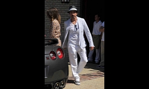Robert Downey Jr Spotted Driving Nissan GT-R