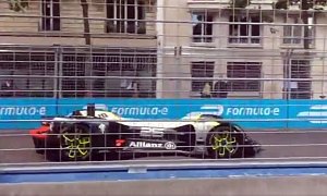 Robocar Made Its Debut at This Weekend's Formula E Race in Paris