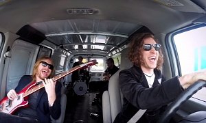 Rock Band Tries Filming New Video in a Moving Van, Gets Pulled Over