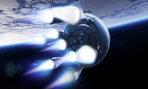 Rocket-Balloon Apparatus from zero2infinity Launching Nanosatellites Soon