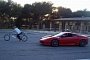 Rocket Bicycle Does 333 km/h, Murders Ferrari 430 Scuderia