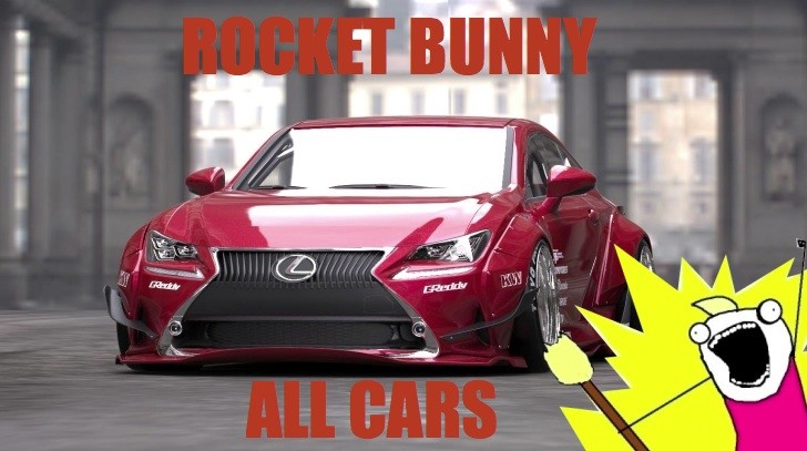 Rocket Bunny Lexus RC