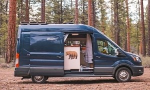 Rocket Is a Lightweight Ford Transit Van Conversion for All Season Adventures
