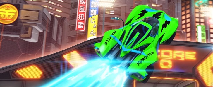 Rocket League Throttle Bundle screenshot